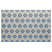 Cooles Gold- und Blaukatzenmuster Stoff (Fat Quarter (45,7 x 55,9 cm))