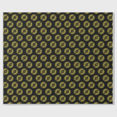 Cooles Goldvinylverpackungs-Papier Geschenkpapier (Flach)