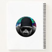 Cooles Gorilla Spiral Notebook Notizblock (Rückseite)