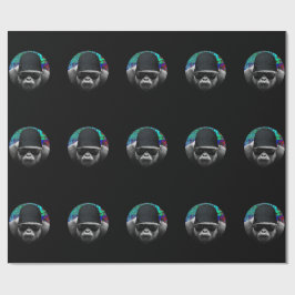 Cooles Gorilla Wrapping Paper Geschenkpapier