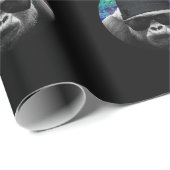 Cooles Gorilla Wrapping Paper Geschenkpapier (Rolleneckpunkt)