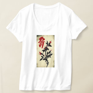 Cooles grafisches T-Shirt - Abstand von der Masse