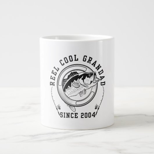 Cooles Grandad seit 2004 Jumbo-Tasse (Vorderseite)