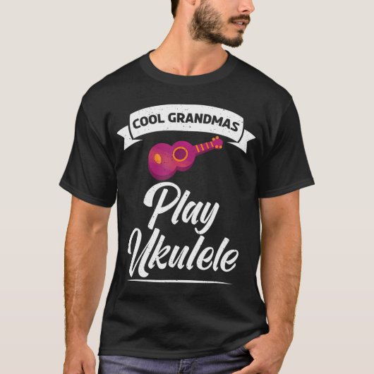 Cooles Grandmas-Spiel Ukulele Uke Music Ukulele T-Shirt (Vorderseite)