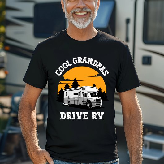 Cooles Grandpas Drive RV Erlebnisdesign T-Shirt