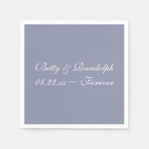 Cooles graues Single Farbpapier Napkins Serviette