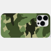 Cooles Green Camouflage Militärisches Muster schla Case-Mate iPhone Hülle (Rückseite (Horizontal))