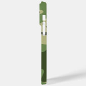 Cooles Green Camouflage Militärisches Muster schla Case-Mate iPhone Hülle (Rückseite / Links)