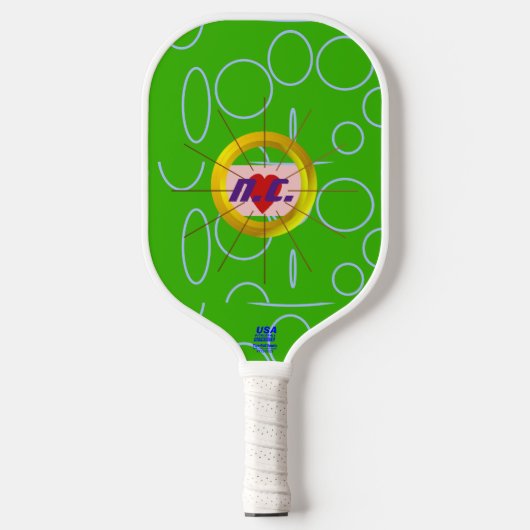 Cooles Green Pickleball Paddel Pickleball Schläger (Vorderseite)