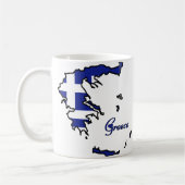 Cooles Griechenland Kaffeetasse (Links)