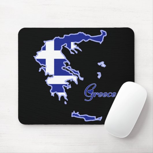 Cooles Griechenland Mousepad (Mit Mouse)