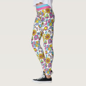 Cooles 🎾 Groovy Pastel Tennis Leggings (Links)