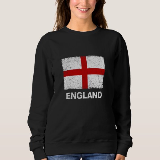 Cooles Großbritannien - Flaggenangabe Grap Sweatshirt (Vorderseite)