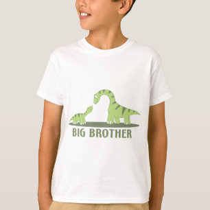 Cooles großer Bruder-Shirt - Dinosaurier-Thema T-Shirt