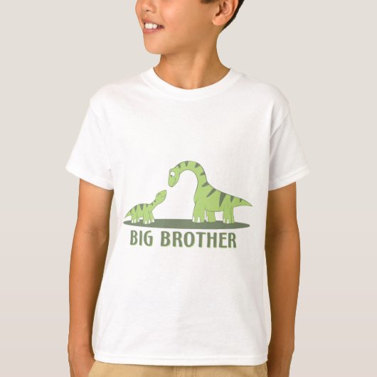 Cooles großer Bruder-Shirt - Dinosaurier-Thema T-Shirt (Vorderseite)