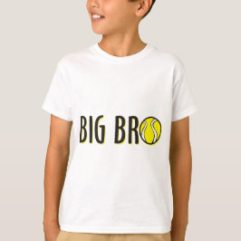 Cooles großes Bro Bruder-Shirt - Tennis-Thema T-Shirt