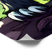 Cooles Großfantasy-Biest | AI Art Poster (Ecke)