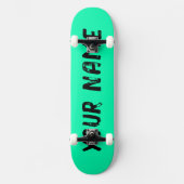 Cooles Grün Skateboard (Vorderseite)