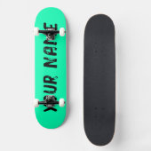 Cooles Grün Skateboard (Vorderseite)