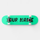 Cooles Grün Skateboard (Horizontal)