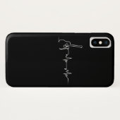 Cooles Guitarrengeschenk Case-Mate iPhone Hülle (Rückseite (Horizontal))