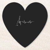 Cooles Guitarrengeschenk Untersetzer (Vorderseite)