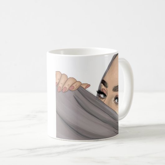 Cooles gurl kaffeetasse (VorderseiteRechts)