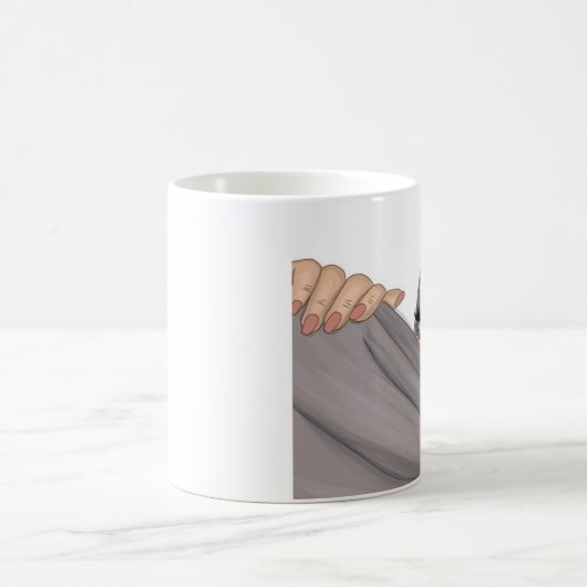 Cooles gurl kaffeetasse (Mittel)