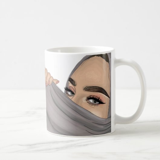 Cooles gurl kaffeetasse (Rechts)