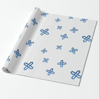 Cooles GXChain Kryptowährungs-Münzsigniermuster Geschenkpapier
