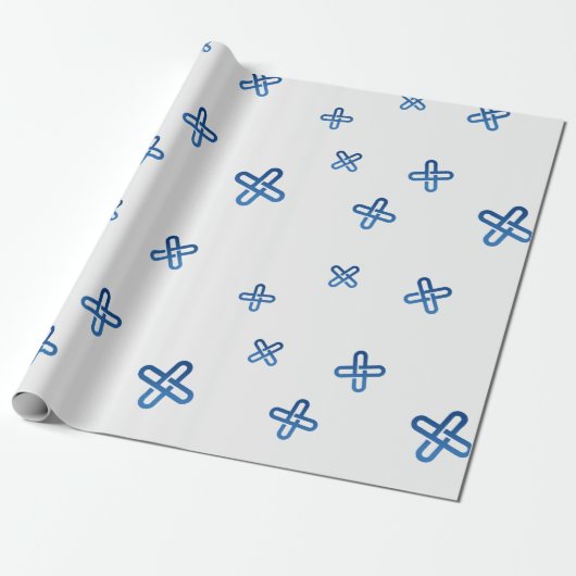 Cooles GXChain Kryptowährungs-Münzsigniermuster Geschenkpapier (Ungerollt)