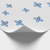 Cooles GXChain Kryptowährungs-Münzsigniermuster Geschenkpapier (Ecke)