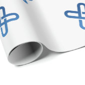 Cooles GXChain Kryptowährungs-Münzsigniermuster Geschenkpapier (Rolleneckpunkt)