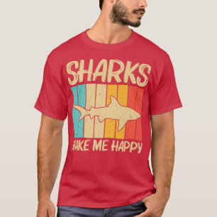 Cooles Haidesign für Männer - Haifische T-Shirt