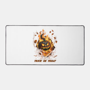 Cooles Halloween Pumpkin-Halloween-Party Schreibtischunterlage
