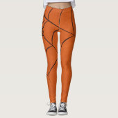 Cooles Halloween-Spinnen-Netz Leggings (Vorderseite)