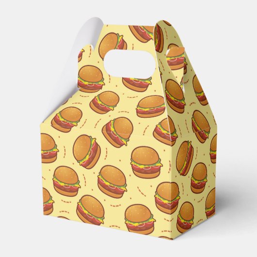 cooles Hamburger-Party Geschenkschachtel (Vorderseite)