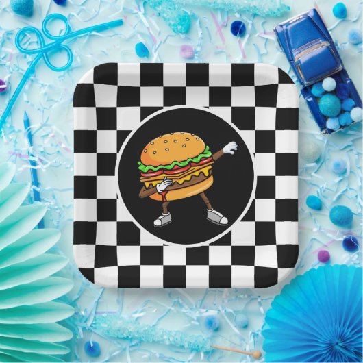 cooles Hamburger Party Pappteller (Party)