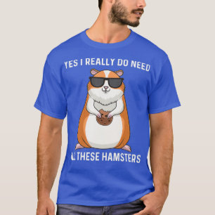 Cooles Hamstergeschenk für Männer - Zwerg Syrien f T-Shirt