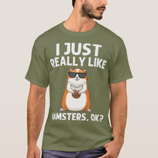Cooles Hamstergeschenk für Männer - Zwerg Syriens T-Shirt