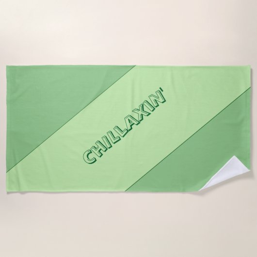 Cooles Handtuch von Chillaxin (Vorderseite)
