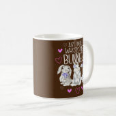 Cooles Hasen nur ein Mädchen, das Bunnies Lieben  Kaffeetasse (VorderseiteRechts)