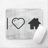 Cooles Haus Mousepad (Mit Mouse)