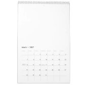 Cooles Headless Hippo Halloween Kostüm Funny Lazy Kalender (Mär 2027)