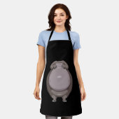 Cooles Headless Hippo Halloween Kostüm Funny Lazy Schürze (Getragen)