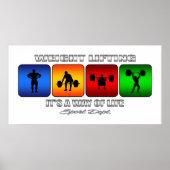 Cooles Heften ist eine Lebensart Poster (Vorne)