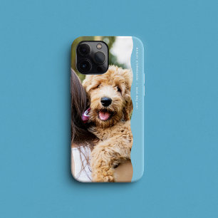 Cooles, hellblaues Foto Case-Mate iPhone Hülle