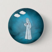 Cooles Herz Button (Vorderseite)