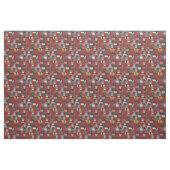 Cooles Hipster-Katzen-Muster Stoff (Fat Quarter (45,7 x 55,9 cm))