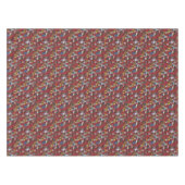 Cooles Hipster-Katzen-Muster Tischdecke (Vorderseite (Horizontal))